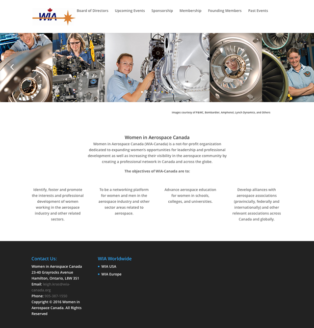 WIA-Canada : Women in Aerospace Canada WIA-Canada : Women in Aerospace Canada